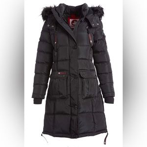 Canada Weathergear 2XL black hooded puffer coat